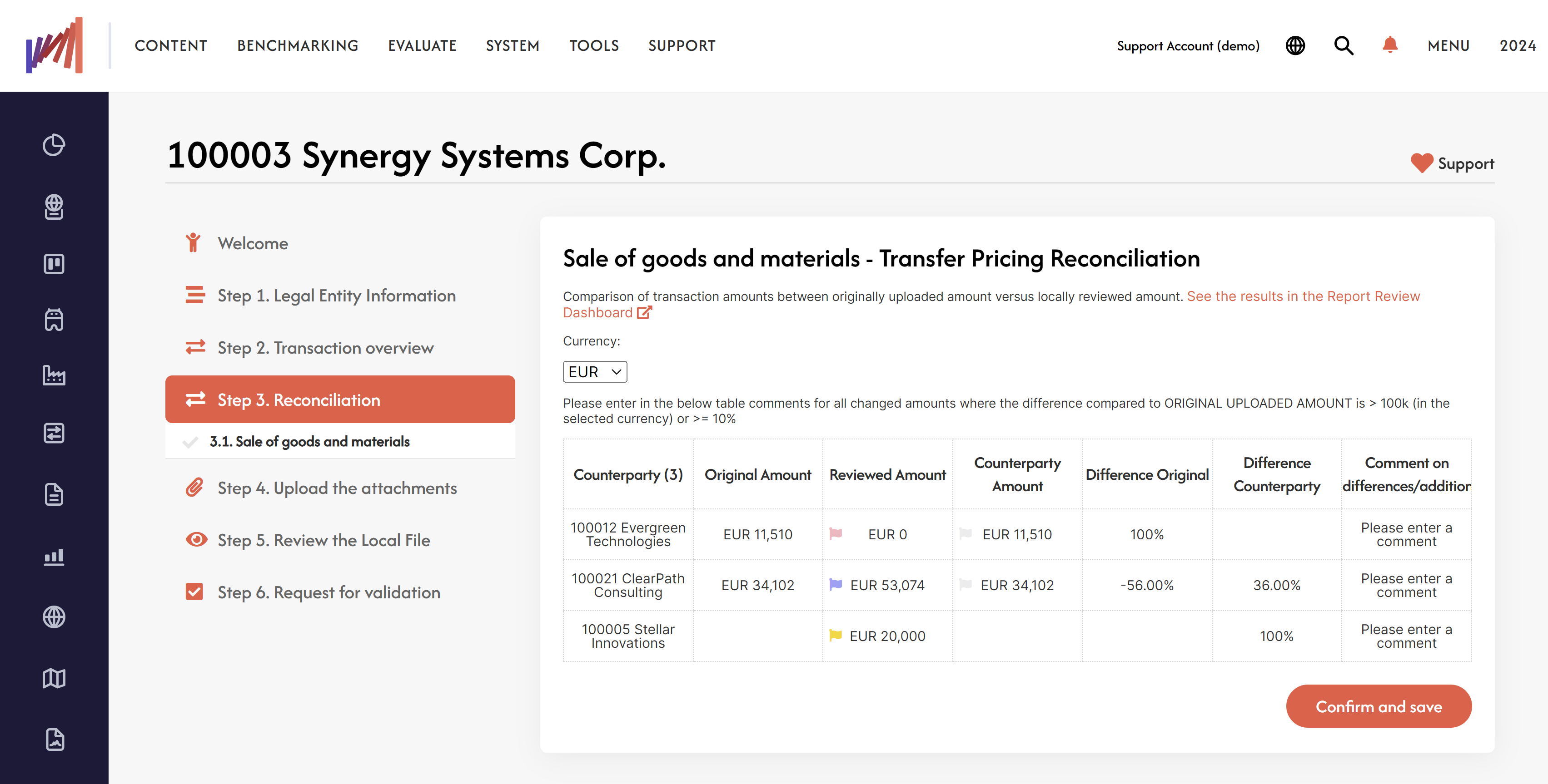 Reconciliation Module